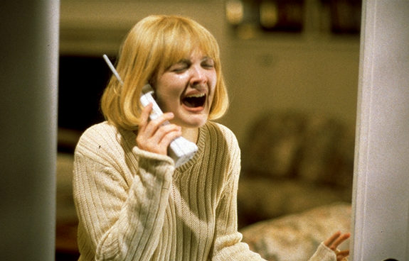 Drew Barrymore in Wes Craven's "Scream"